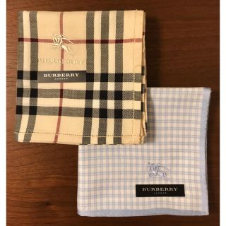 バーバリー(BURBERRY)のバーバリー　ハンカチ2枚(ハンカチ/ポケットチーフ)