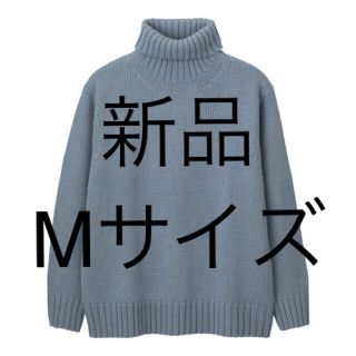 ジーユー(GU)の新品 GU ローゲージタートルネックセーター M(ニット/セーター)