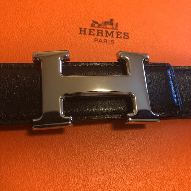 Hermes(エルメス)の♪エルメス　Hベルト♪人気の黒xゴールド レディースのファッション小物(ベルト)の商品写真