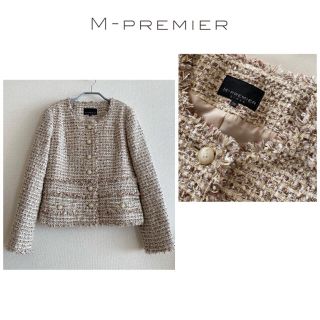 ★値下げました❣️MーPREMIERのツイートジャケット