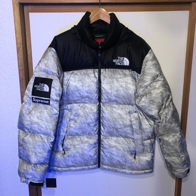 supreme  north face paper nuptse M ヌプシ　紙