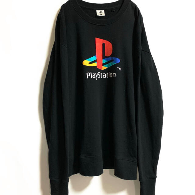 PlayStation(プレイステーション)のネクタイ PlayStation プレステ トレーナー スウェット ビッグロゴ メンズのトップス(スウェット)の商品写真