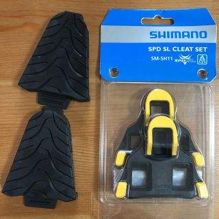 シマノ(SHIMANO)の新品　シマノ SPD-SL クリート SHIMANO SM-SH11 イエロー(その他)