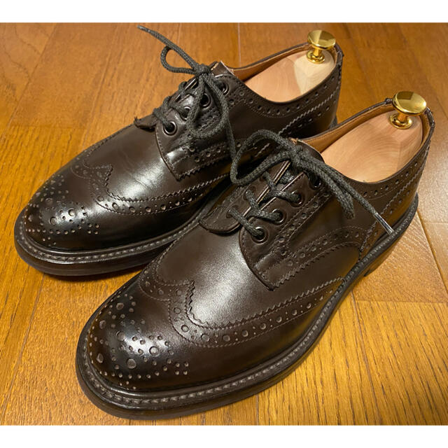 Trickers(トリッカーズ)のトリッカーズ バートン 25cm 6 1/2 エスプレッソ ダイナイト 革靴 メンズの靴/シューズ(ドレス/ビジネス)の商品写真