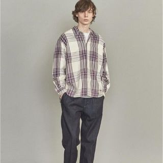 ビューティアンドユースユナイテッドアローズ(BEAUTY&YOUTH UNITED ARROWS)のpopeye掲載　CHECK WIDE SHIRT(シャツ)