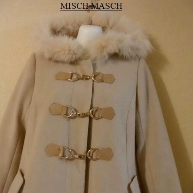 MISCH MASCH(ミッシュマッシュ)のMISCH MASCHミッシュマッシュ♡フォックスファービットダッフルコート① レディースのジャケット/アウター(ダッフルコート)の商品写真