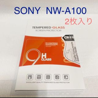 SONY NW-A-100 ガラスフィルム 2枚(保護フィルム)