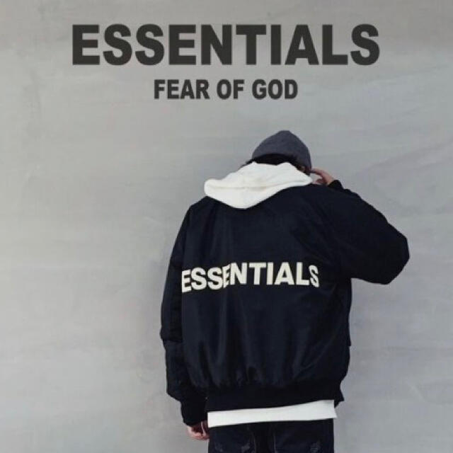 新品未使用】 FOG fear of god Essentials MA-1 - sorbillomenu.com