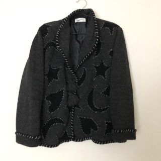 ヴィヴィアンウエストウッド(Vivienne Westwood)のステッチアルパカニットジャケット(ニット/セーター)