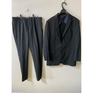 バーバリーブラックレーベル(BURBERRY BLACK LABEL)のBurberry black labelストライプ スーツセットアップ ブラック(セットアップ)