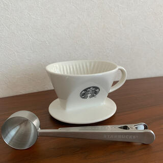 スターバックスコーヒー(Starbucks Coffee)の【非売品】Starbucks コーヒードリッパー&コーヒースプーン(調理器具)