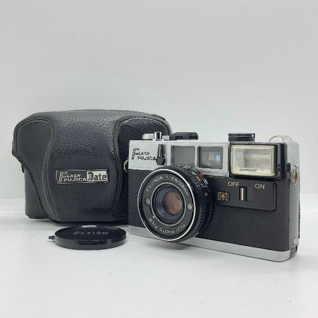 【完動品】Fujica Flash コンパクトカメラ フィルムカメラスマホ/家電/カメラ