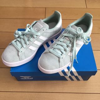 アディダス(adidas)の※ひよこ様　アディダス　キャンパス　ライトグリーン(37)(スニーカー)