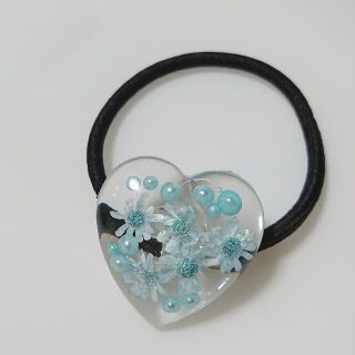 ☆カラーオーダー☆ハートレジンヘアゴムの通販 by Lemon's shop|ラクマ