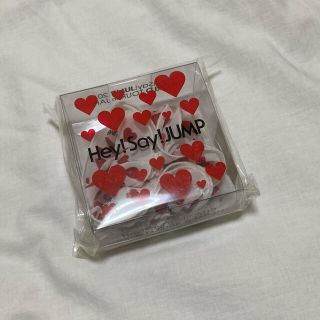 ヘイセイジャンプ(Hey! Say! JUMP)の【美品】Hey!Say!JUMP シュシュ 髪飾り ゴム ハート柄 ライブグッズ(アイドルグッズ)