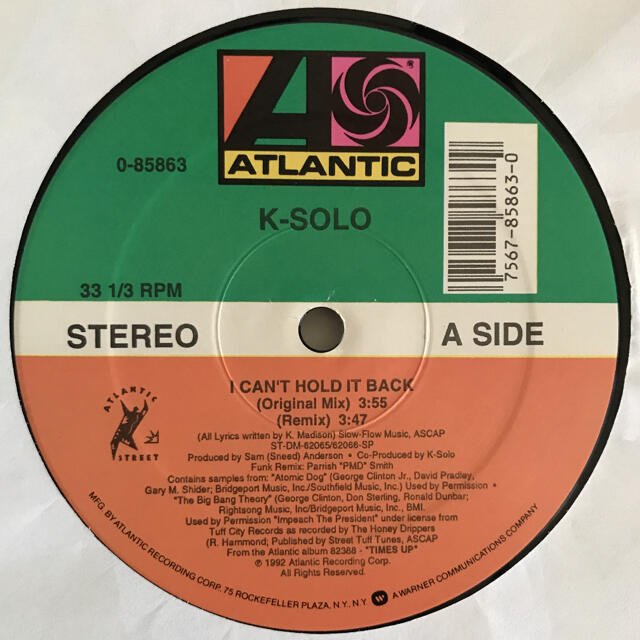 K-Solo - I Can't Hold It Back