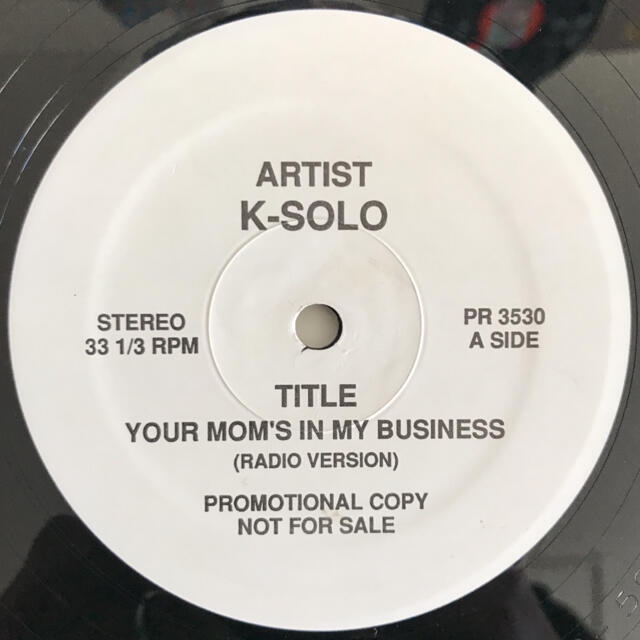 K-Solo - Your Mom's In My Businessランダムラップ