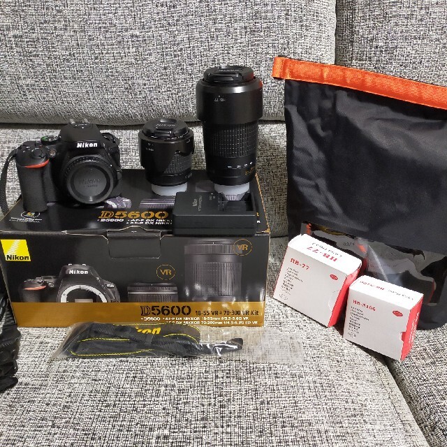 Nikon D5600 ダブルズームキット（美品）