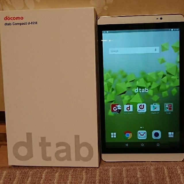 docomo dtab D-02H シルバー - タブレット