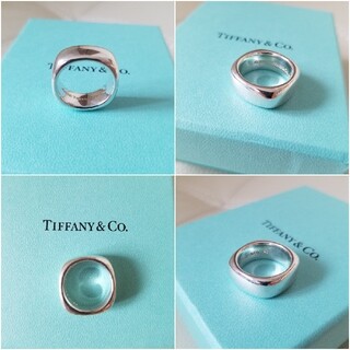 Tiffany & Co. - 【廃盤品レア】TIFFANY スクエア クッション リングの ...