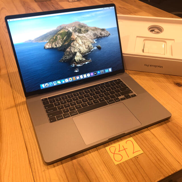 Mac (Apple)(マック)の美品MacBook pro 16インチ 2019 i9 32GB SSD1 TB スマホ/家電/カメラのPC/タブレット(ノートPC)の商品写真