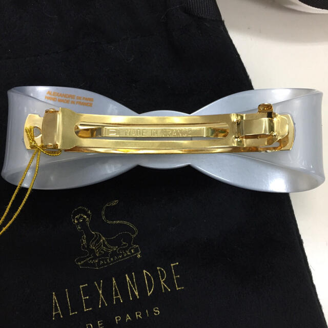 巾着付き！ALEXANDRE DE PARIS バレッタ-