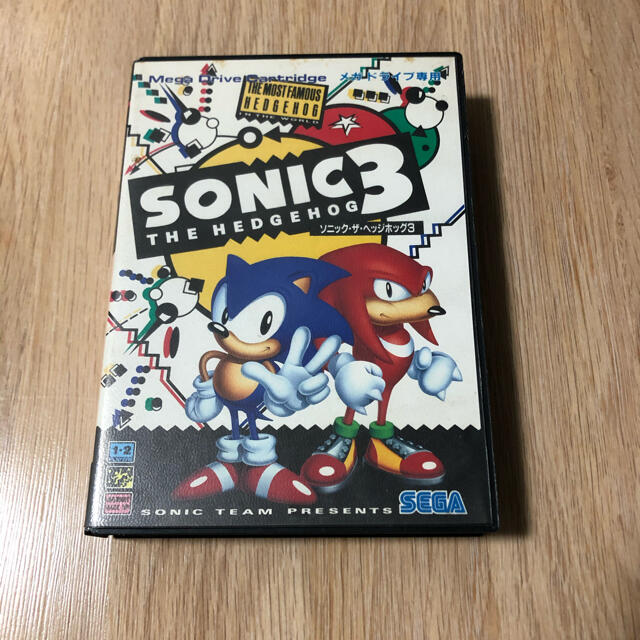 Sega ソニックザヘッジホッグ3 箱 説明書付属 の通販 By みやぞー S Shop セガならラクマ