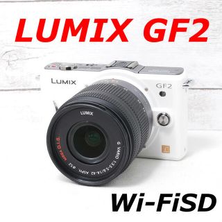 パナソニック(Panasonic)の❤️人気ホワイトカラー❤️スマホ転送❤️LUMIX GF2(ミラーレス一眼)