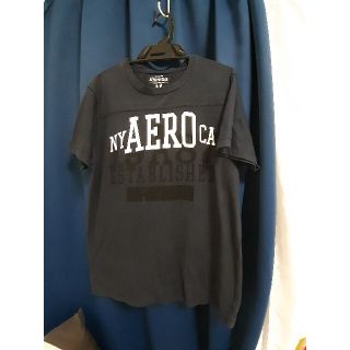 エアロポステール(AEROPOSTALE)のAEROPOSTALE  Tシャツ　ブラック(Tシャツ/カットソー(半袖/袖なし))