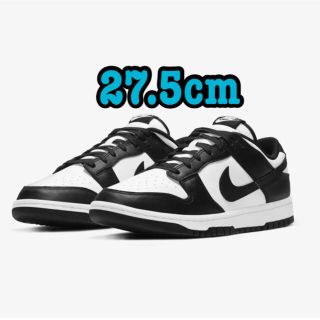 ナイキ(NIKE)のNIKE DUNK LOW WHITE/BLACK ナイキ ダンク ロー (スニーカー)