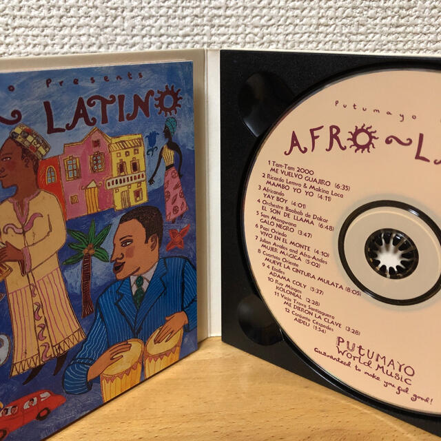 Putumayo Presents:  アフロ～ラティーノ エンタメ/ホビーのCD(ワールドミュージック)の商品写真