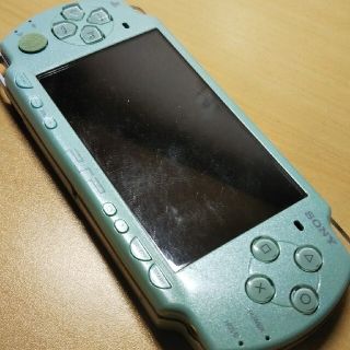 ソニー(SONY)の訳あり PSP2000 部品取り パールミントグリーン(携帯用ゲーム機本体)