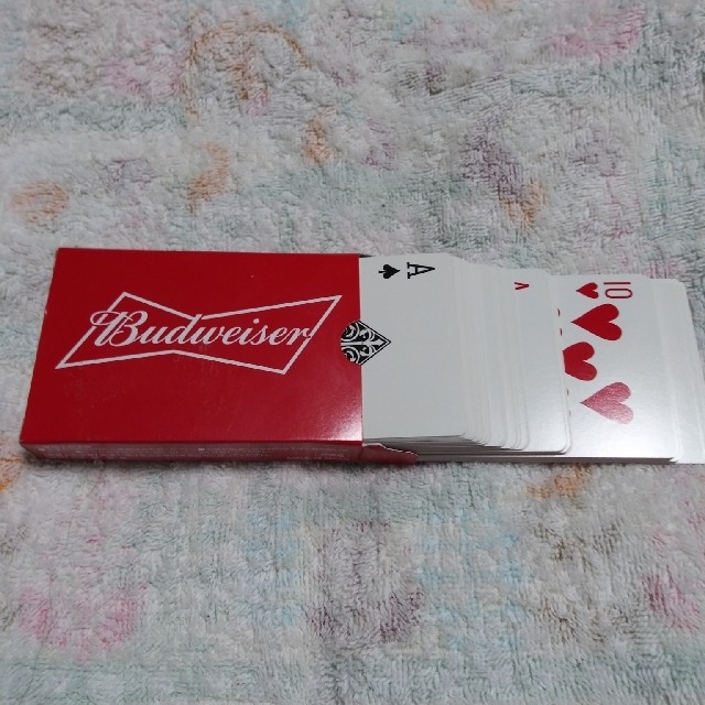 キリン(キリン)の「非売品」Budweiserのトランプ エンタメ/ホビーのテーブルゲーム/ホビー(トランプ/UNO)の商品写真