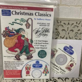 刺しゅうデータCD クロスステッチ  ★christmas classics★ (型紙/パターン)