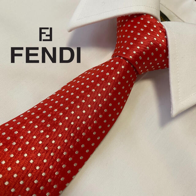 FENDI(フェンディ)の【高級ブランド】FENDI フェンディ ネクタイ メンズのファッション小物(ネクタイ)の商品写真