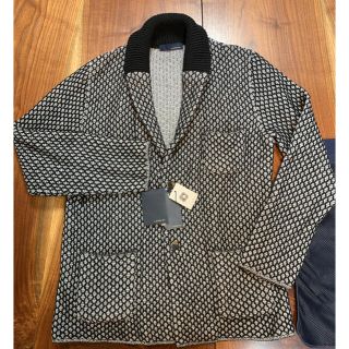 ユナイテッドアローズ(UNITED ARROWS)の快適　超美品ラルディーニ　ショールカラーカーディーニットジャケット　L(テーラードジャケット)