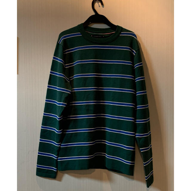 TOMMY HILFIGER(トミーヒルフィガー)のTOMMY HILFGER ボーダーロンT メンズのトップス(Tシャツ/カットソー(七分/長袖))の商品写真