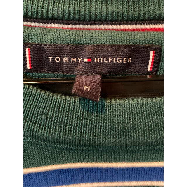 TOMMY HILFIGER(トミーヒルフィガー)のTOMMY HILFGER ボーダーロンT メンズのトップス(Tシャツ/カットソー(七分/長袖))の商品写真