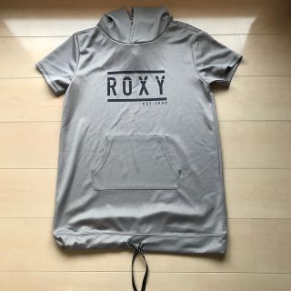 ロキシー(Roxy)の値下げ☆ROXY☆メッシュ　グレー　Lサイズ(Tシャツ(半袖/袖なし))