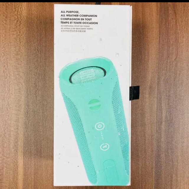 Flip - 【新品未開封、スピーカー】JBL FLIP4 TEAL 水色の通販 by ゆい