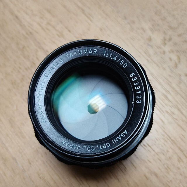 【美品】Super-multi-coated takumar 50mm F1.4