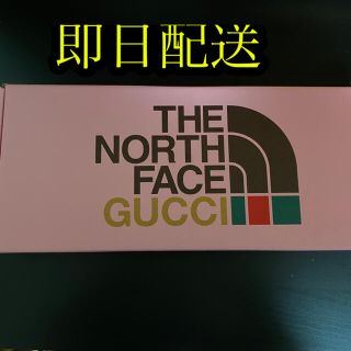 グッチ(Gucci)のGUCCI× THE NORTH FACE マフラー　ブラック(マフラー)