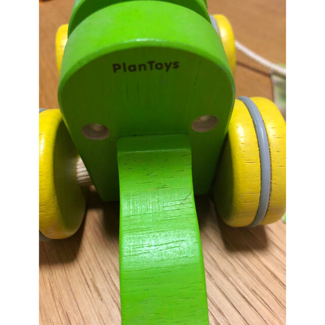 PLANTOYS(プラントイ)の木のおもちゃ　ダンシングアリゲーター　PLANTOYS キッズ/ベビー/マタニティのおもちゃ(知育玩具)の商品写真