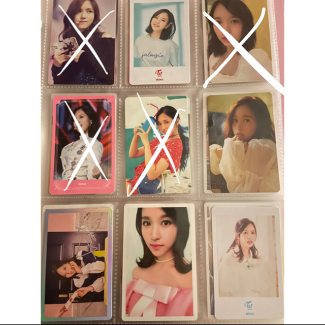 TWICE ミナ　トレカ エンタメ/ホビーのCD(K-POP/アジア)の商品写真