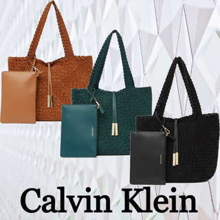 カルバンクライン(Calvin Klein)の☆SALE★【Calvin Klein】ナオミウーブンノベルティトートバック(トートバッグ)