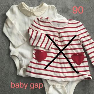 ベビーギャップ(babyGAP)の【専用出品】babygap ロンパース トップス　90cm  1着(Tシャツ/カットソー)