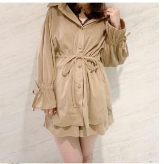 ★An MILLE × 宮崎由加 セットアップ beige
