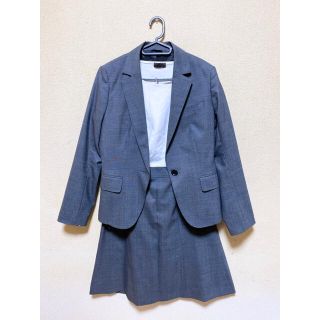 スーツカンパニー(THE SUIT COMPANY)の【美品】スーツカンパニー　レディーススーツセット(グレー)(スーツ)