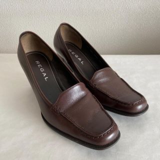 リーガル(REGAL)の【美品】REGAL モカ パンプス (ハイヒール/パンプス)