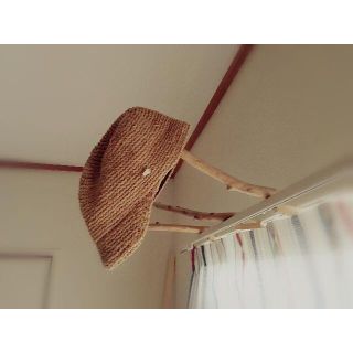 【おはぎやま様専用ページ】流木カーテンレールフック　　インテリアにも◎(鳥)